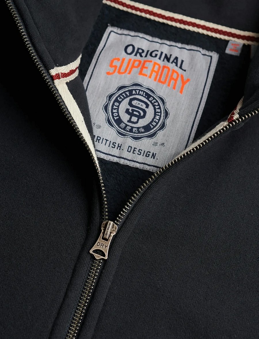 Superdry - ESSENTIAL LOGO TRACK TOP - kollektionen - eclipse navy/navy - 5
