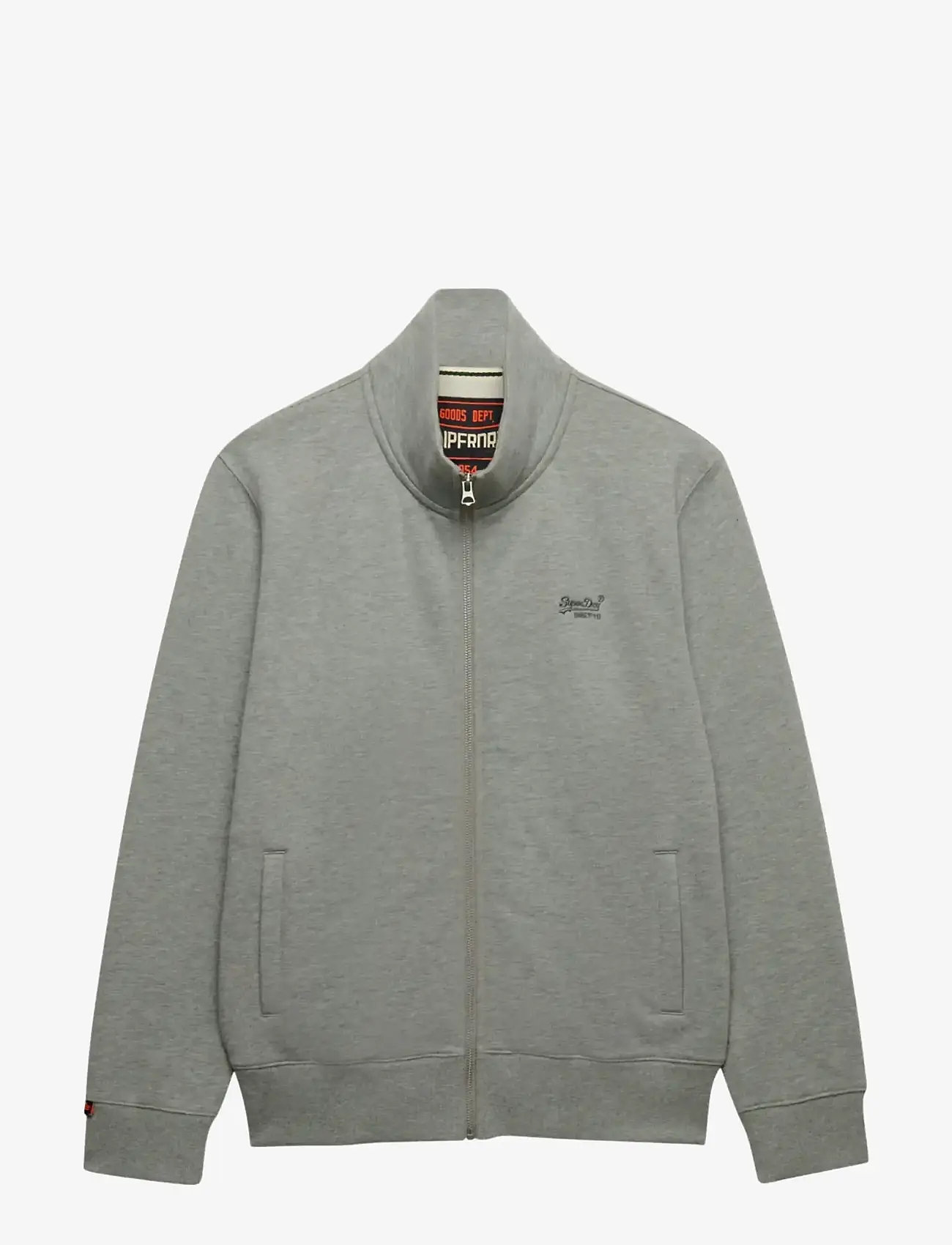 Superdry - ESSENTIAL LOGO TRACK TOP - kollektsioonid - sleet grey marl - 1