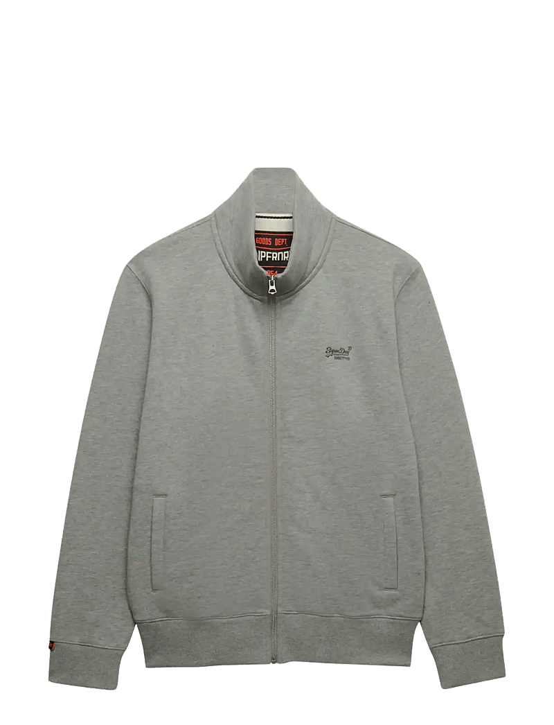 Superdry - ESSENTIAL LOGO TRACK TOP - kollektionen - sleet grey marl - 1