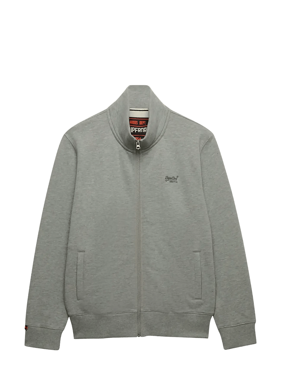 Superdry - ESSENTIAL LOGO TRACK TOP - kollektionen - sleet grey marl - 1