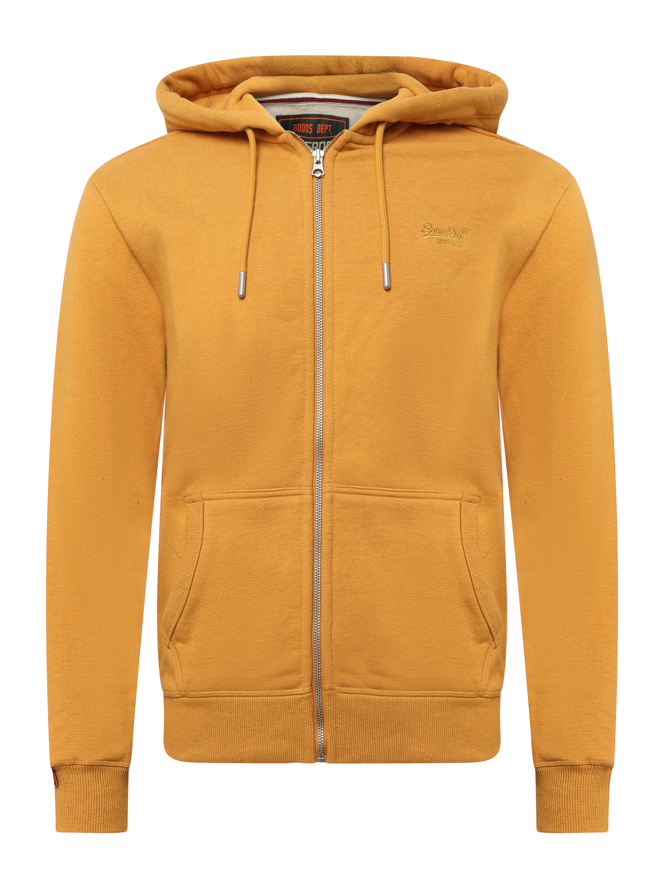 Superdry - ESSENTIAL LOGO ZIP HOODIE HB - hoodies - amber gold marl - 1