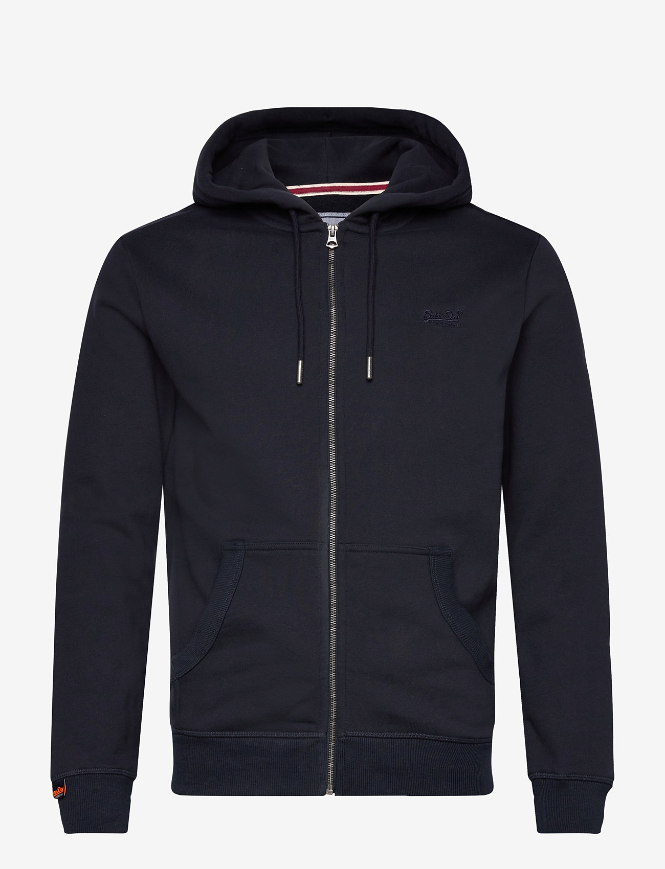 Superdry - ESSENTIAL LOGO ZIP HOODIE HB - kapuutsiga dressipluusid - eclipse navy - 1