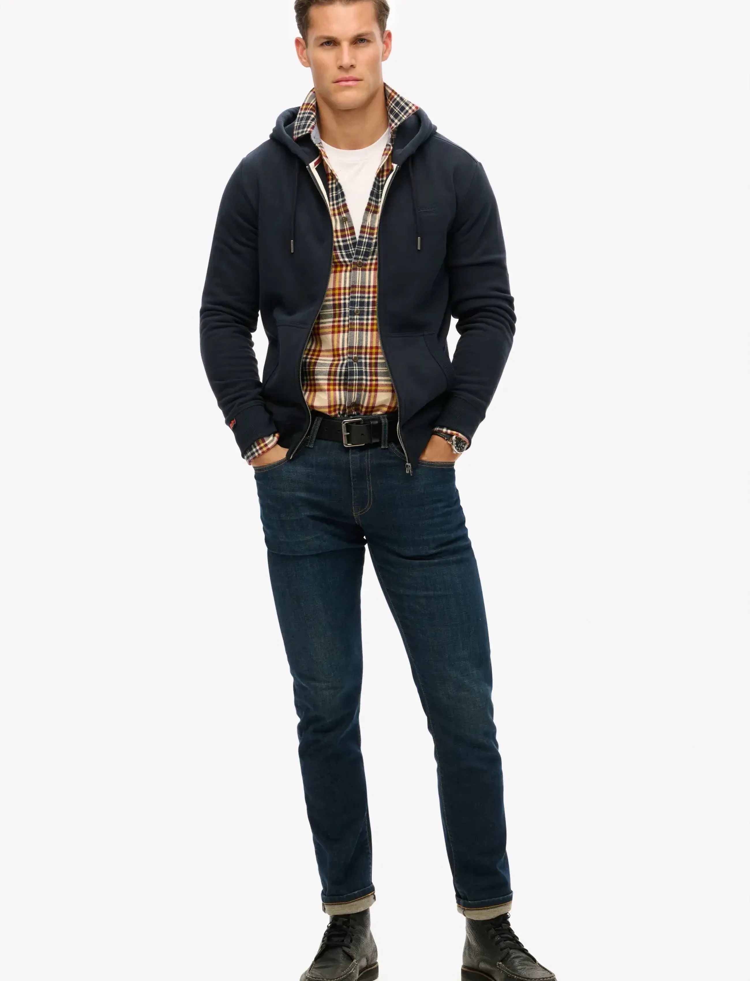 Huvtröjor Superdry Essential hoodie med dragkedja 9