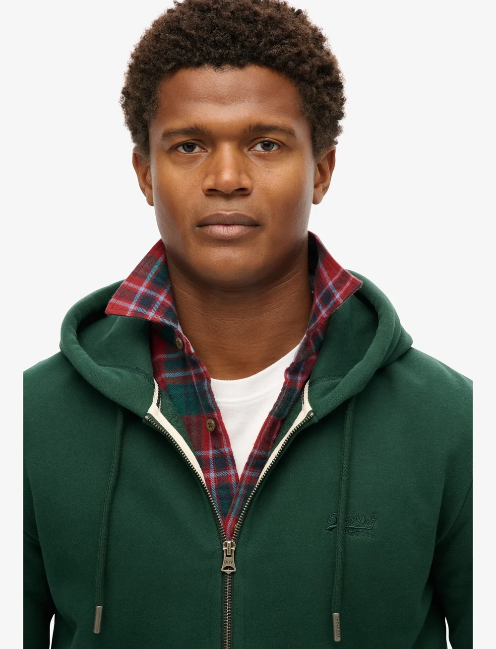 Superdry - ESSENTIAL LOGO ZIP HOODIE HB - hupparit - enamel green - 3