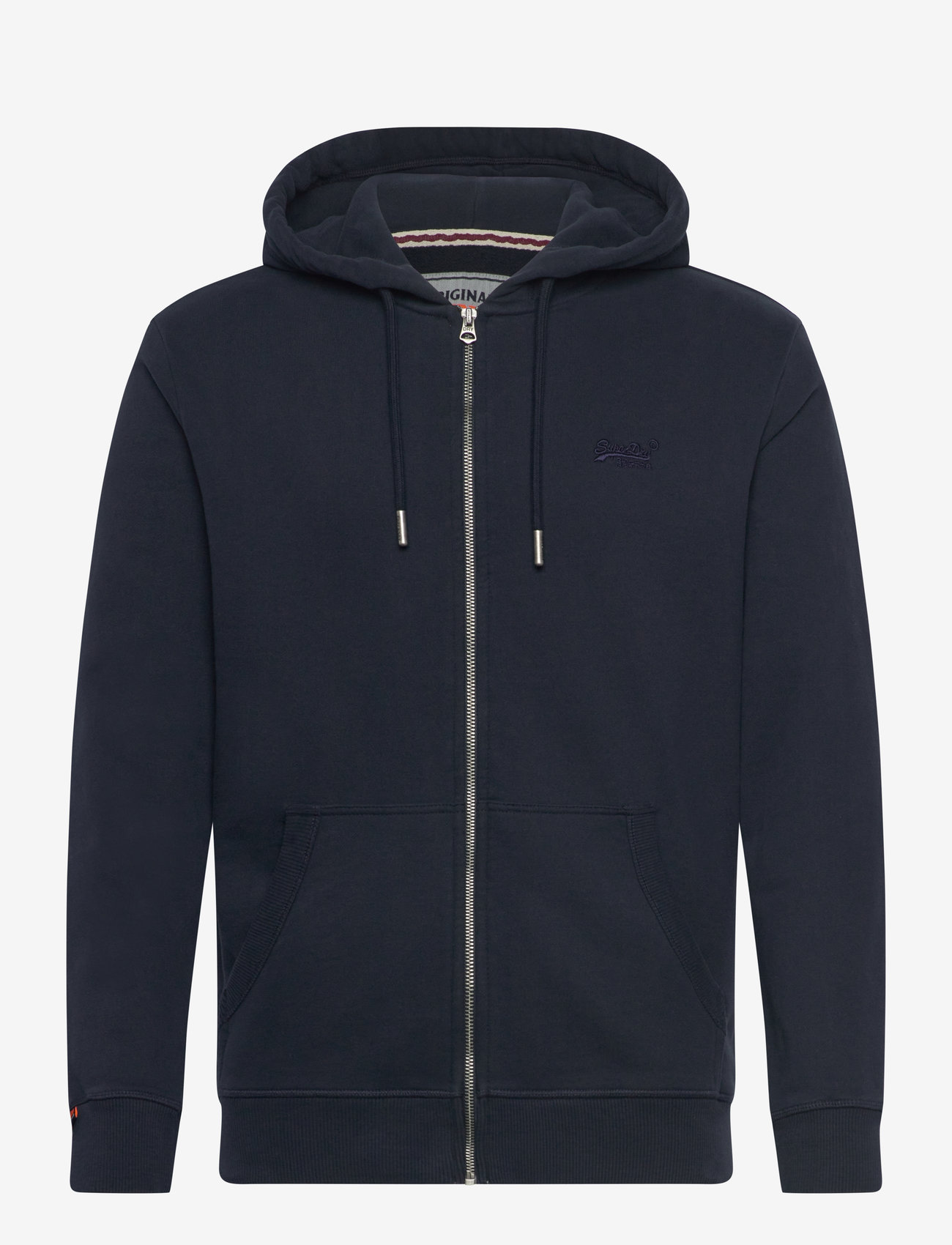 Superdry - ESSENTIAL LOGO ZIP HOODIE HB - hættetrøjer - eclipse navy - 1