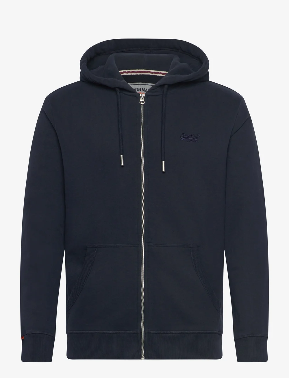 Superdry - ESSENTIAL LOGO ZIP HOODIE HB - hættetrøjer - eclipse navy - 1