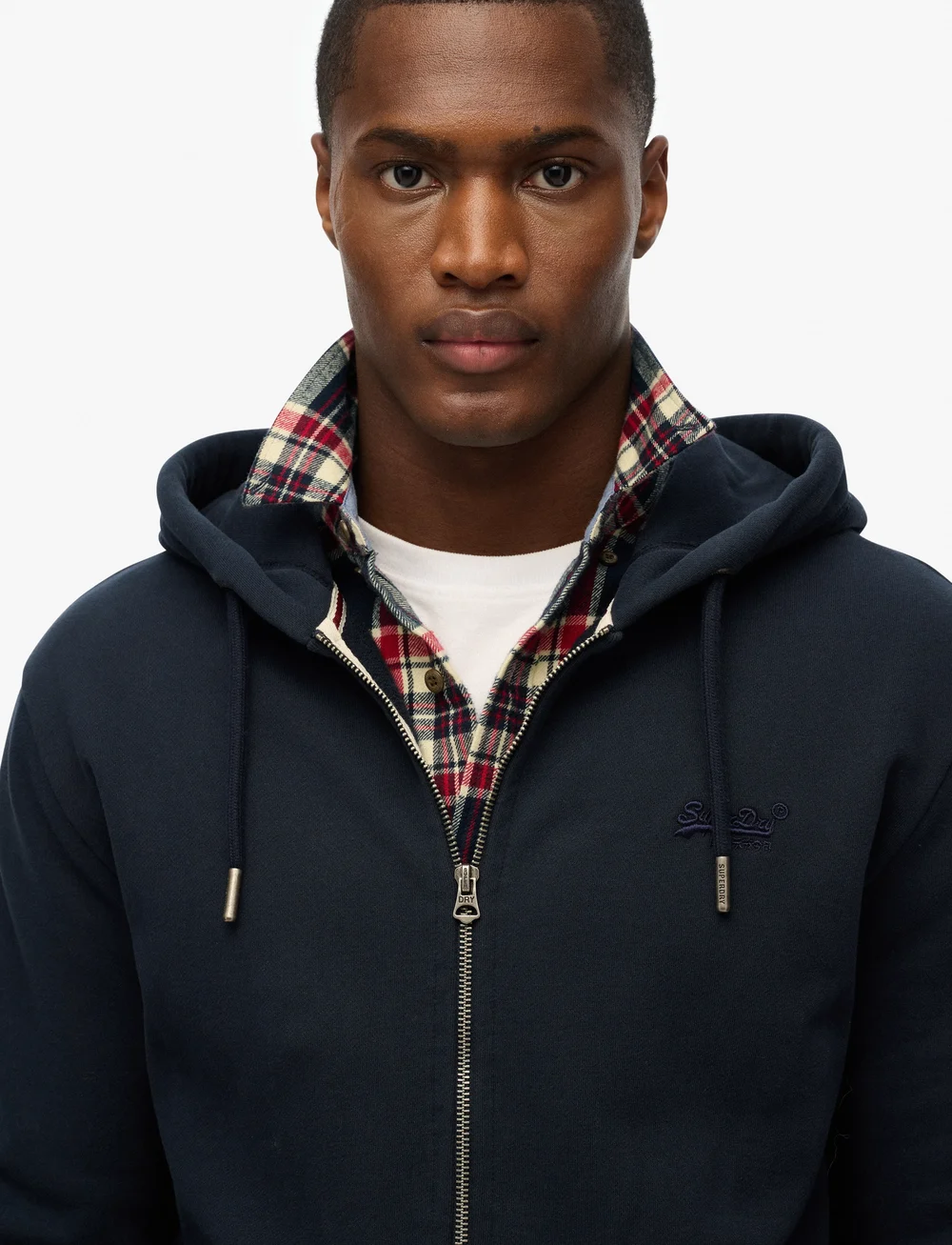 Superdry - ESSENTIAL LOGO ZIP HOODIE HB - hættetrøjer - eclipse navy - 3