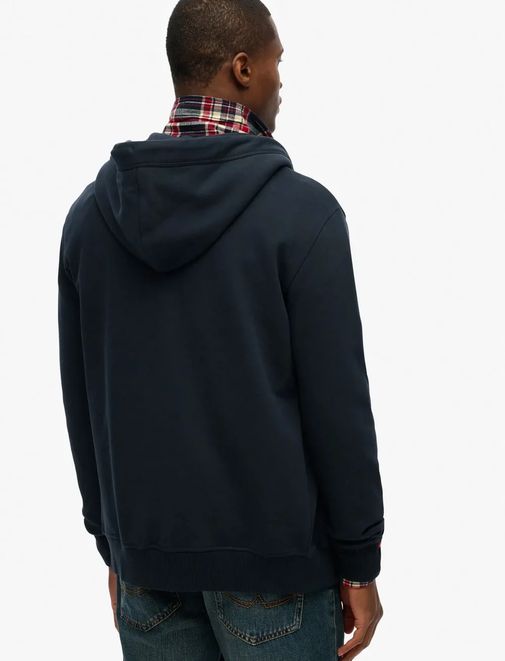 Superdry - ESSENTIAL LOGO ZIP HOODIE HB - hættetrøjer - eclipse navy - 5