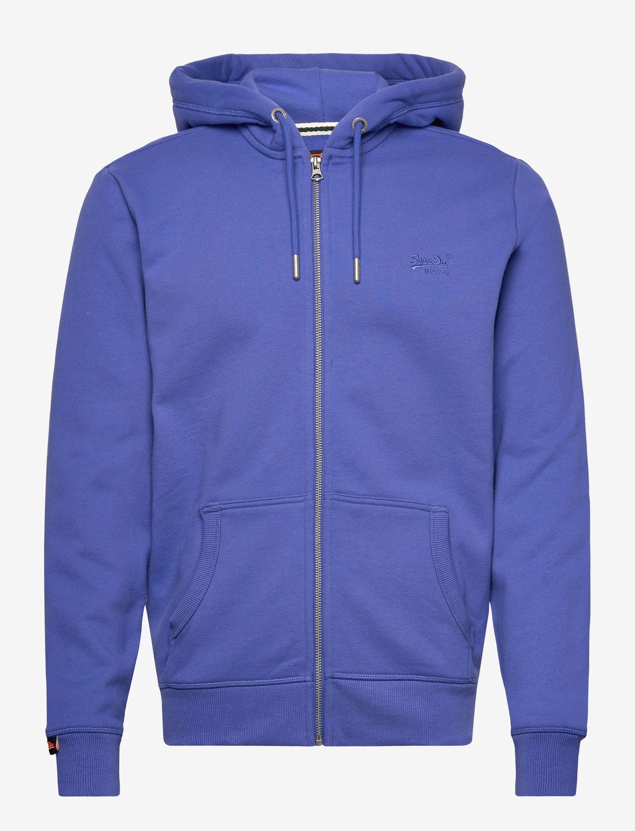 Superdry - ESSENTIAL LOGO ZIP HOODIE HB - hættetrøjer - chambray blue - 1