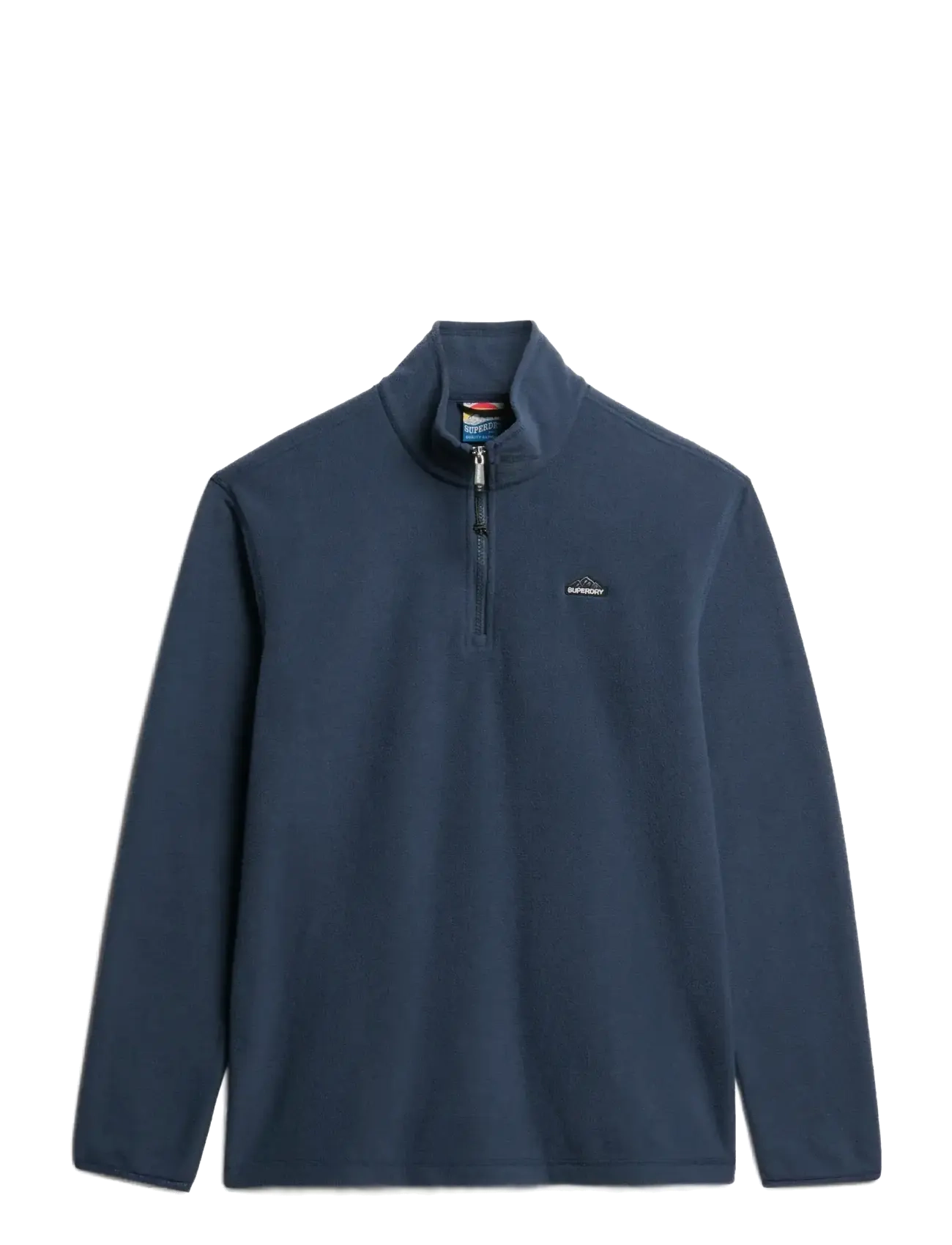 Superdry POLAR FLEECE HALF ZIP - Mid layer jackets - LAUREN NAVY / navy