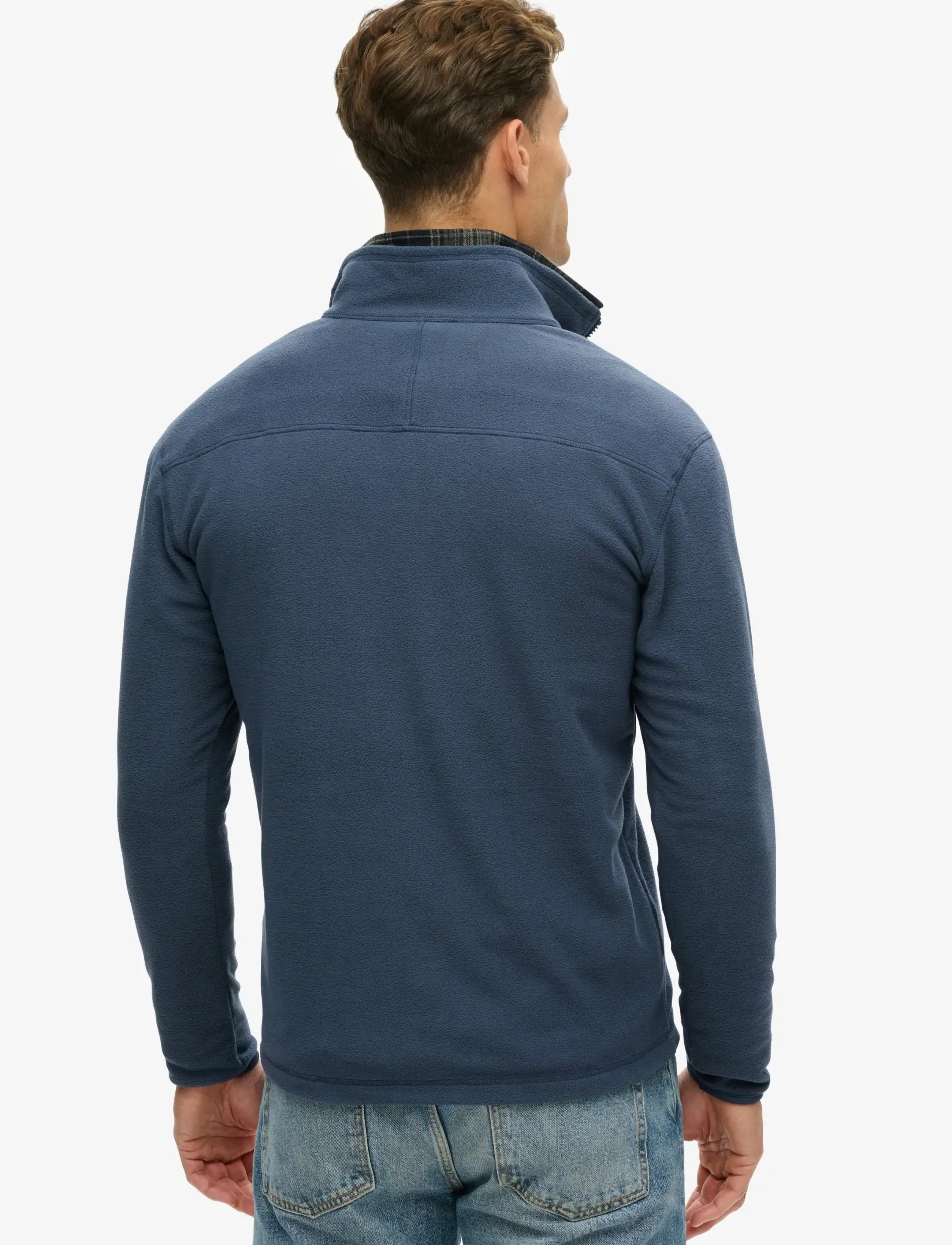 Superdry - POLAR FLEECE HALF ZIP - lauren navy - 2