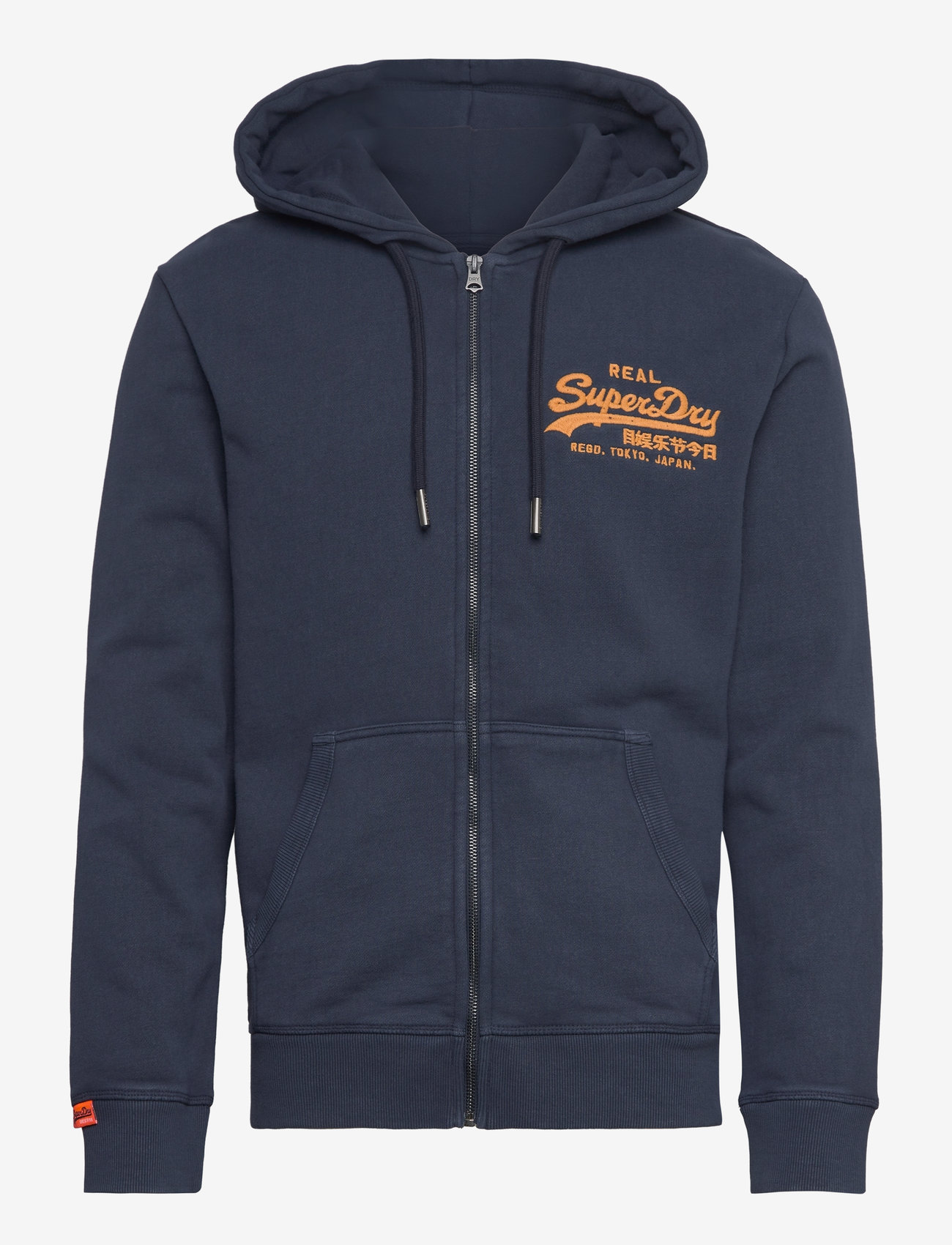 Superdry - VL EMBROIDERED ZIPHOOD - lauren navy - 1