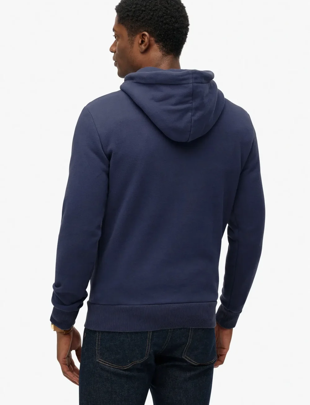 Superdry - GREAT OUTDOORS RELAXED HOOD - hoodies - lauren navy - 5