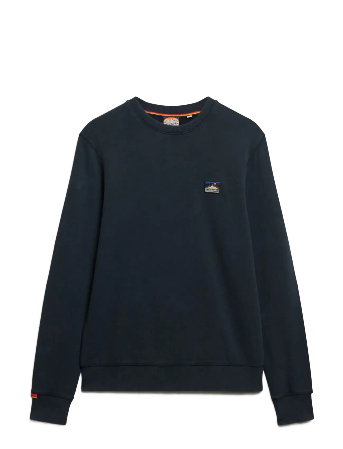 Superdry GREAT OUTDOORS EMB RLXD SWEAT - Strickmode - ECLIPSE NAVY / navy