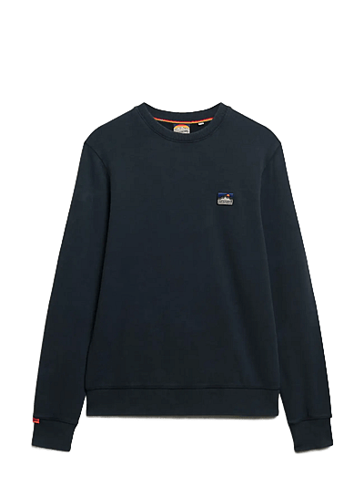 Superdry GREAT OUTDOORS EMB RLXD SWEAT - Round Necks - ECLIPSE NAVY / navy