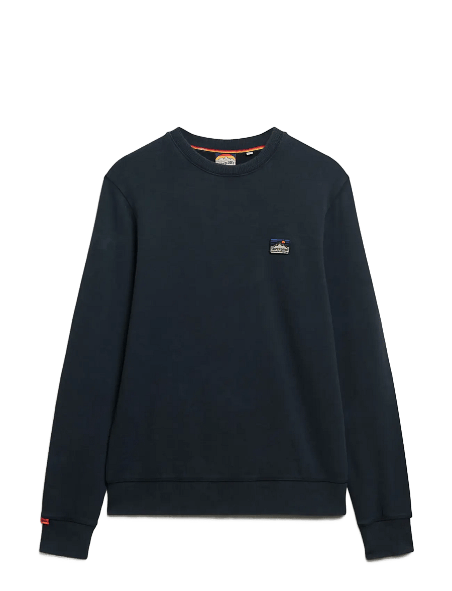 Superdry - GREAT OUTDOORS EMB RLXD SWEAT - round necks - eclipse navy - 1