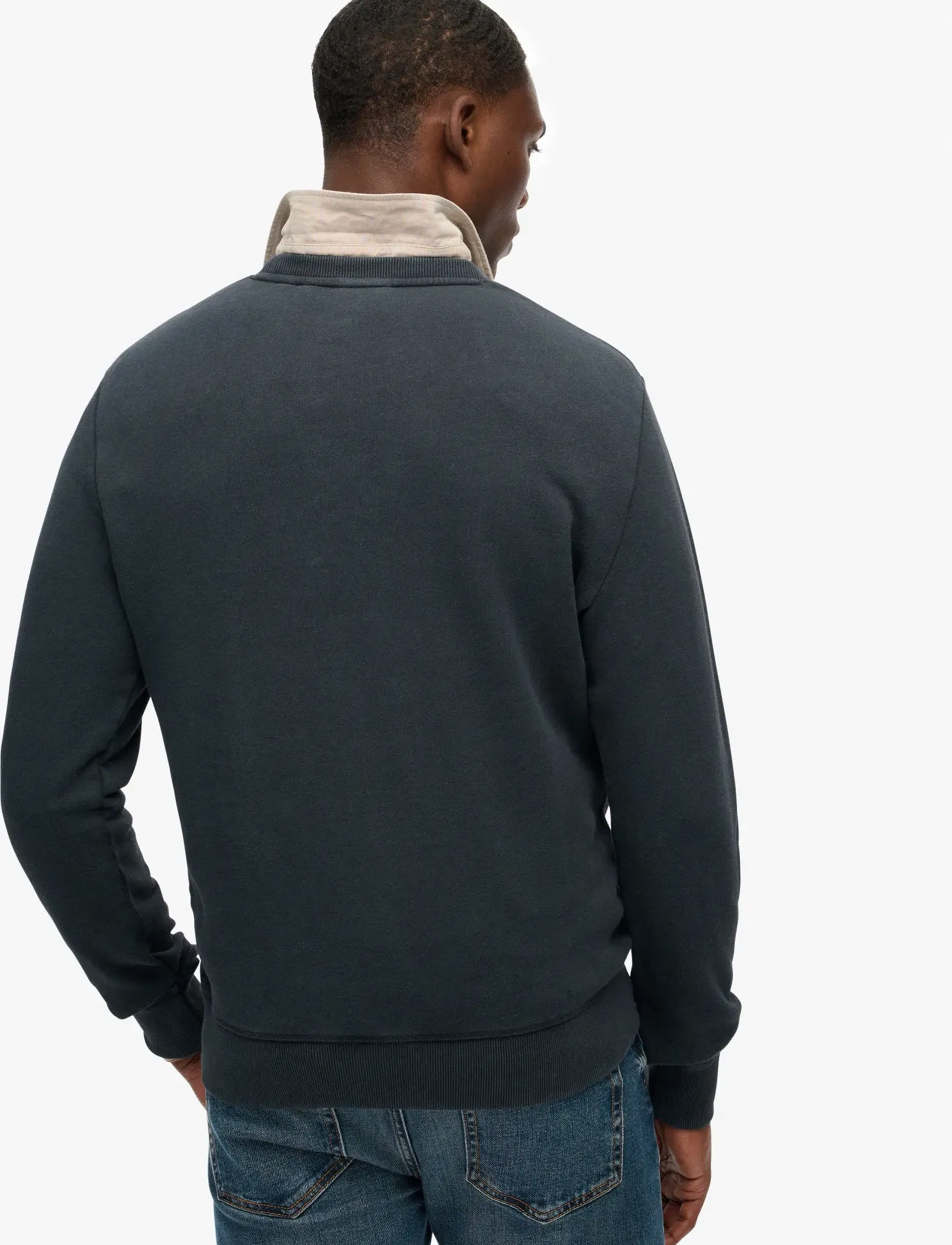 Superdry - GREAT OUTDOORS EMB RLXD SWEAT - rundhalsad - eclipse navy - 5