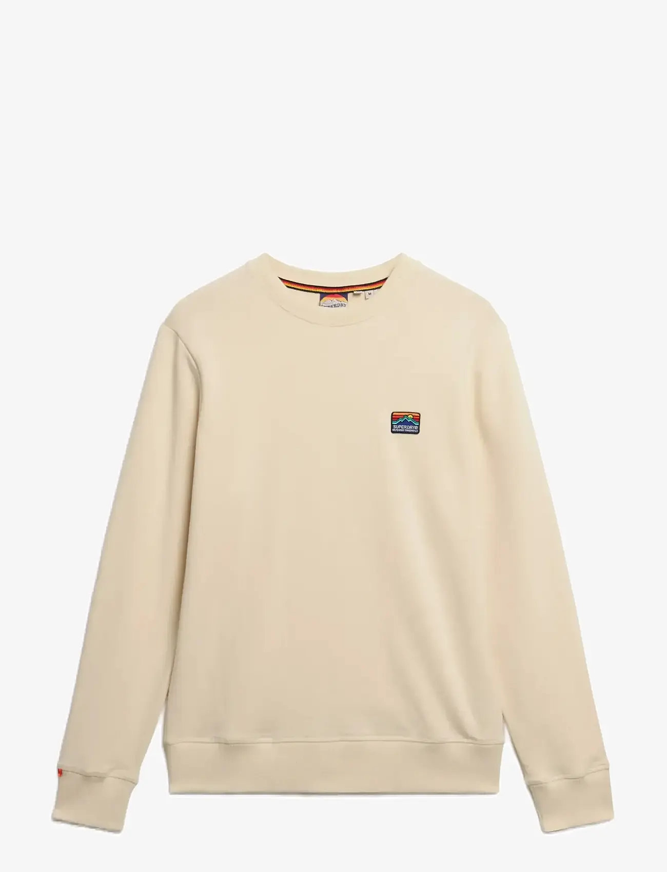 Superdry - GREAT OUTDOORS EMB RLXD SWEAT - rund hals - oatmeal beige - 1