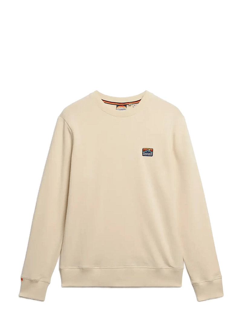 Superdry - GREAT OUTDOORS EMB RLXD SWEAT - rund hals - oatmeal beige - 1