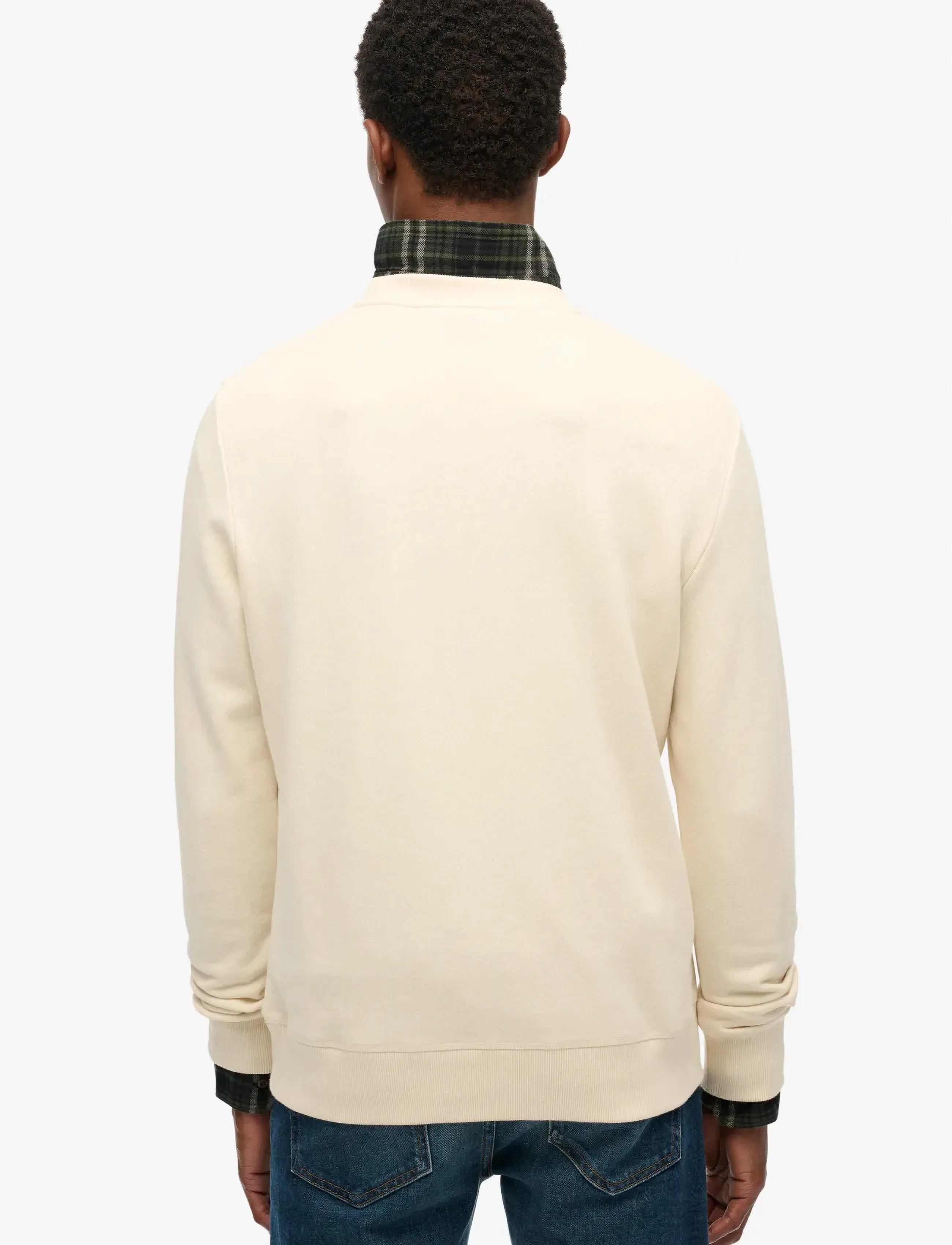 Superdry - GREAT OUTDOORS EMB RLXD SWEAT - Ümmarguse kaelusega kudumid - oatmeal beige - 5