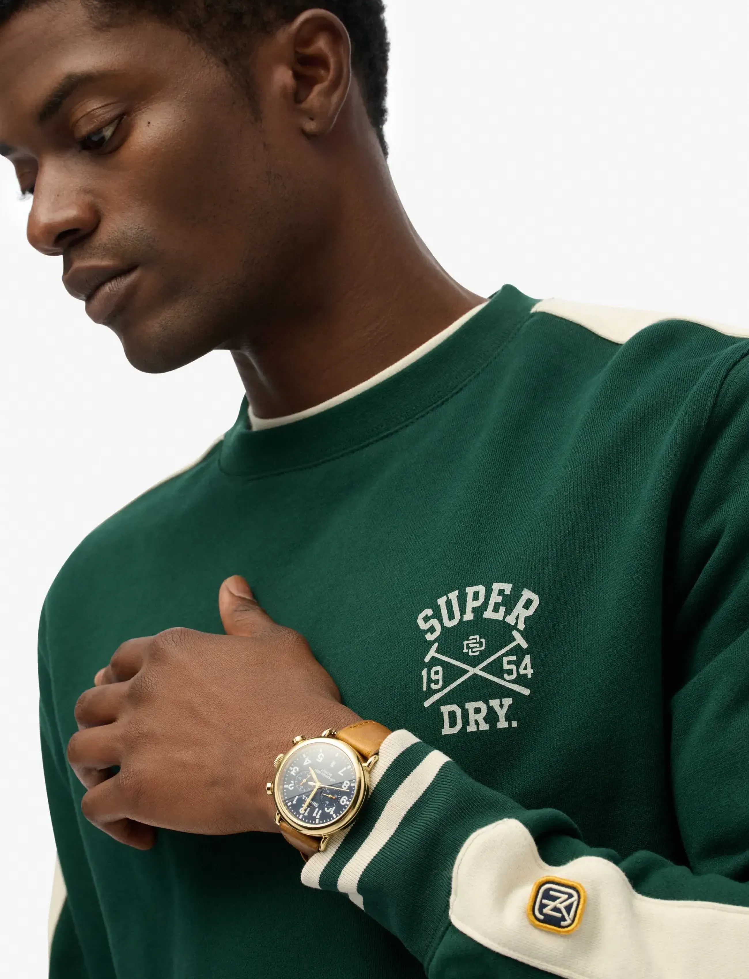Superdry - ATHLETIC CLUB CREW - enamel green - 4