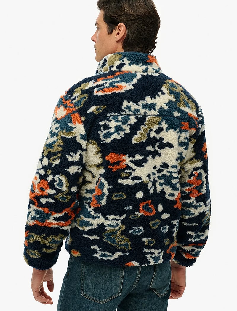 Superdry - PRINTED FLEECE ZIP THRU - lichen print - 5