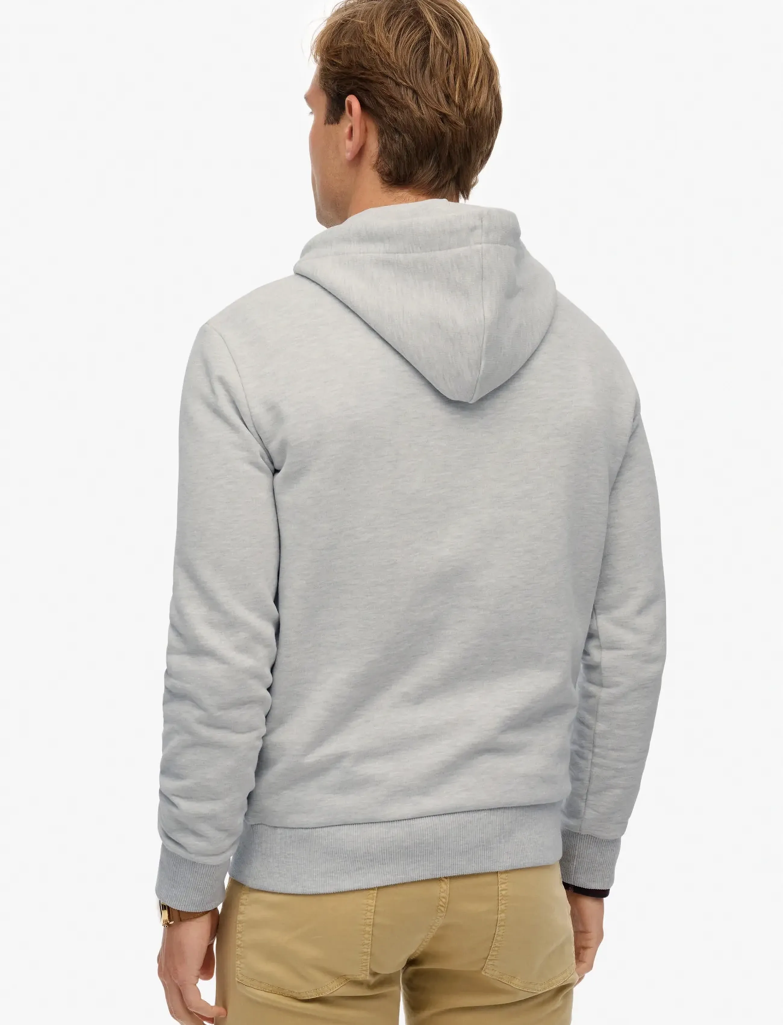 Superdry - MOUNTAIN RELAXED HOOD - sweatshirts & hoodies - glacier grey marl - 5