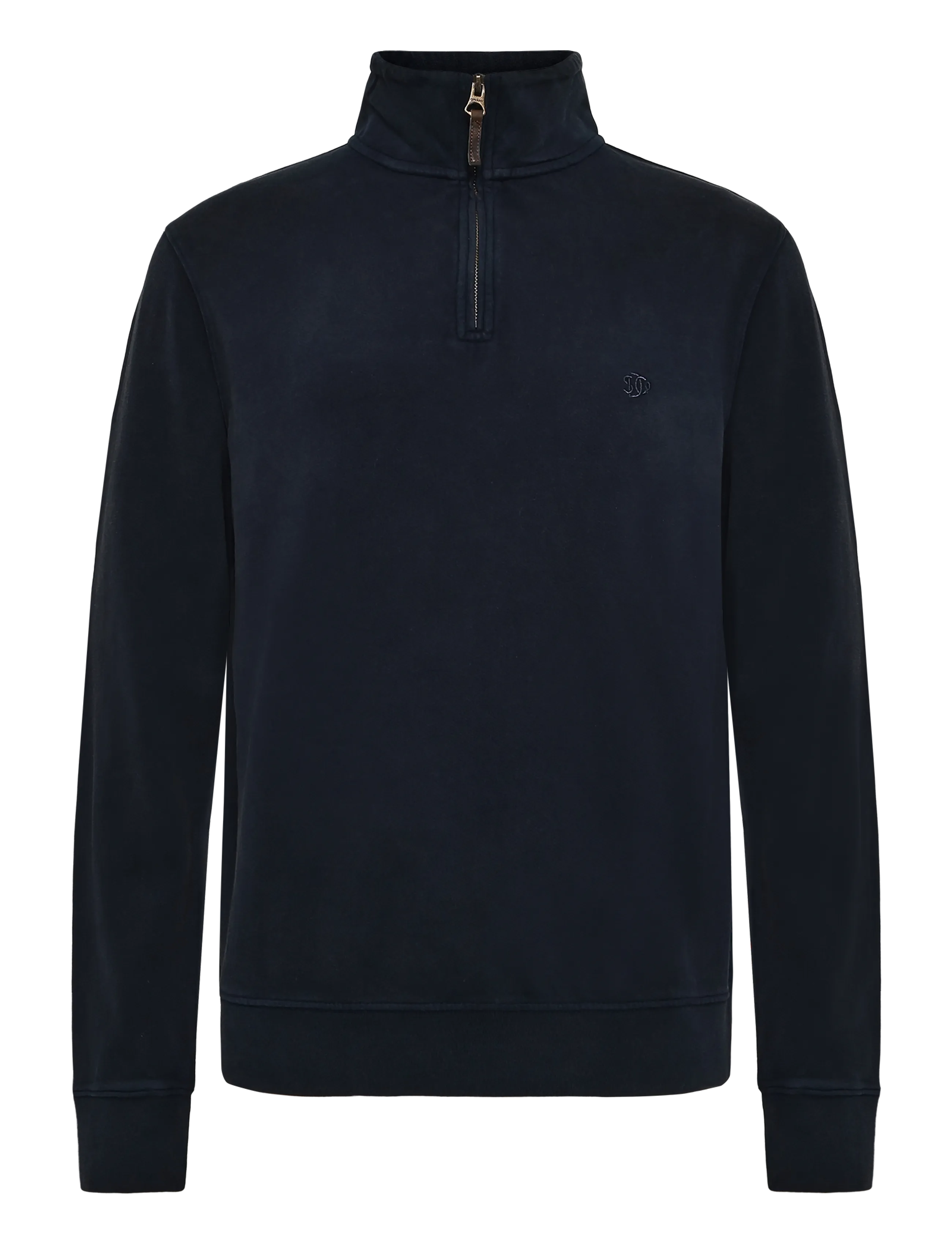 Superdry CLASSIC ESSENTIAL HALF ZIP - Sweatshirts & hættetrøjer - SUPER DARK NAVY / navy