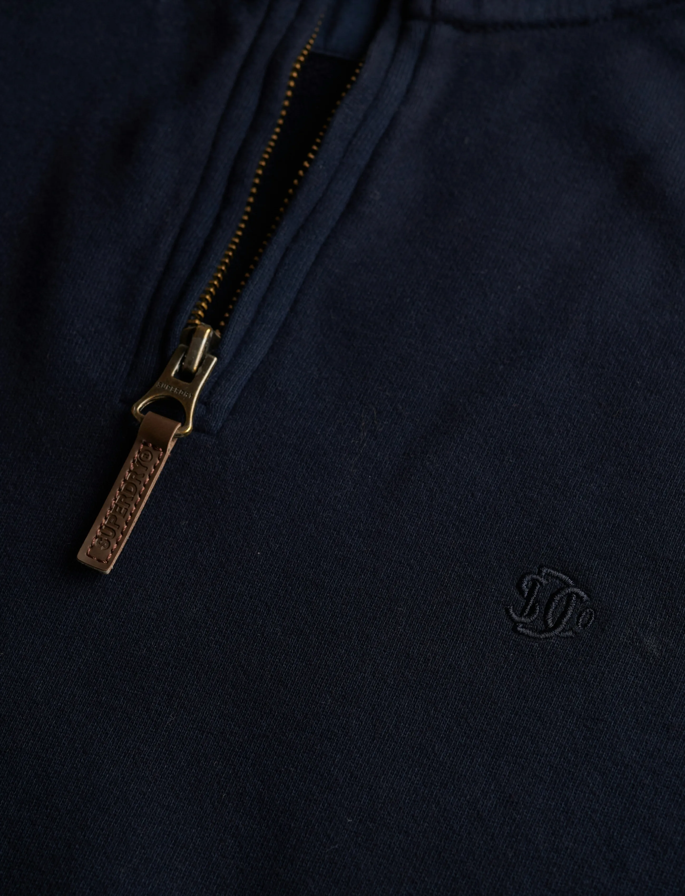 Superdry - CLASSIC ESSENTIAL HALF ZIP - sweatshirts - super dark navy - 5