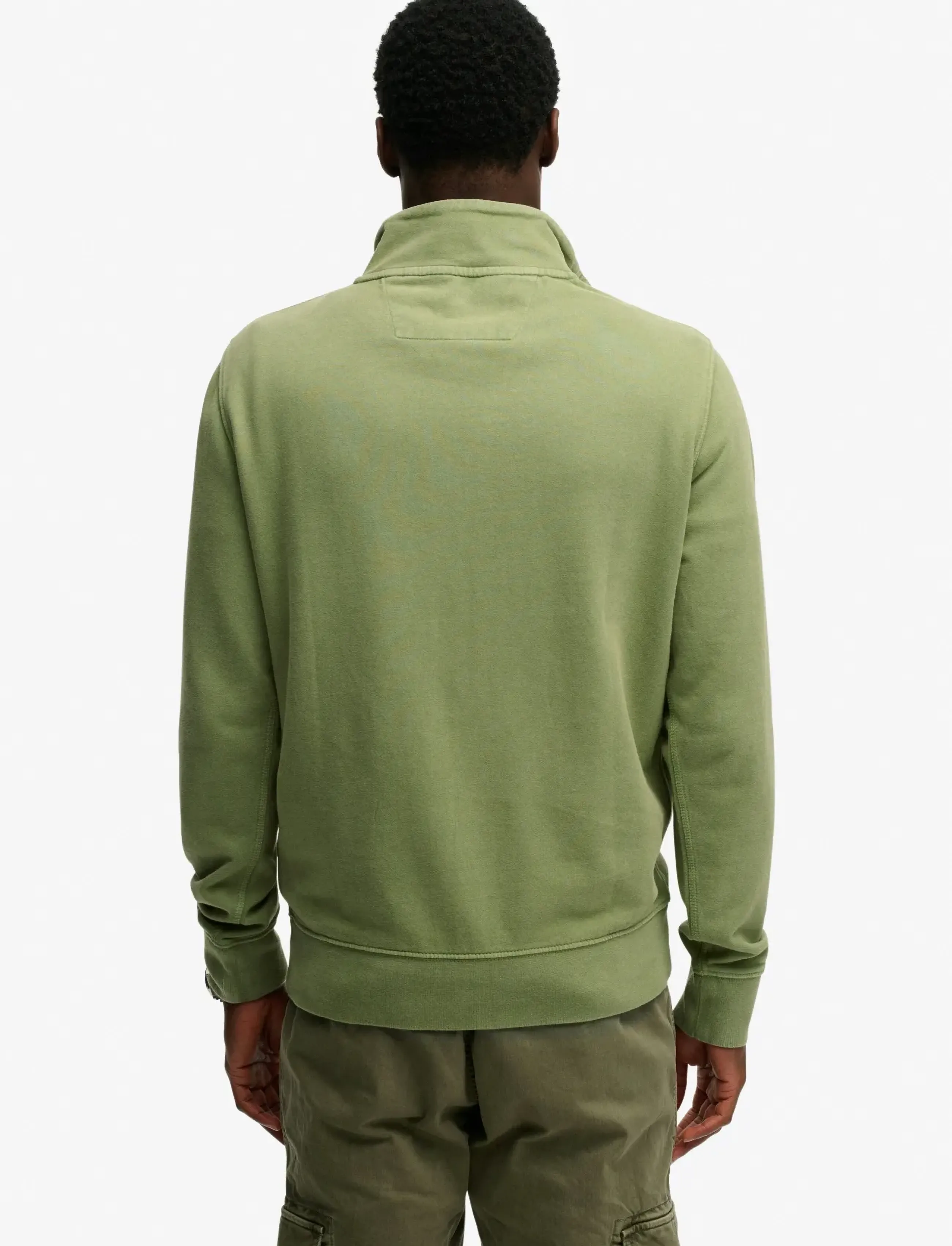 Superdry - CLASSIC ESSENTIAL HALF ZIP - sweatshirts - washed sea green - 2