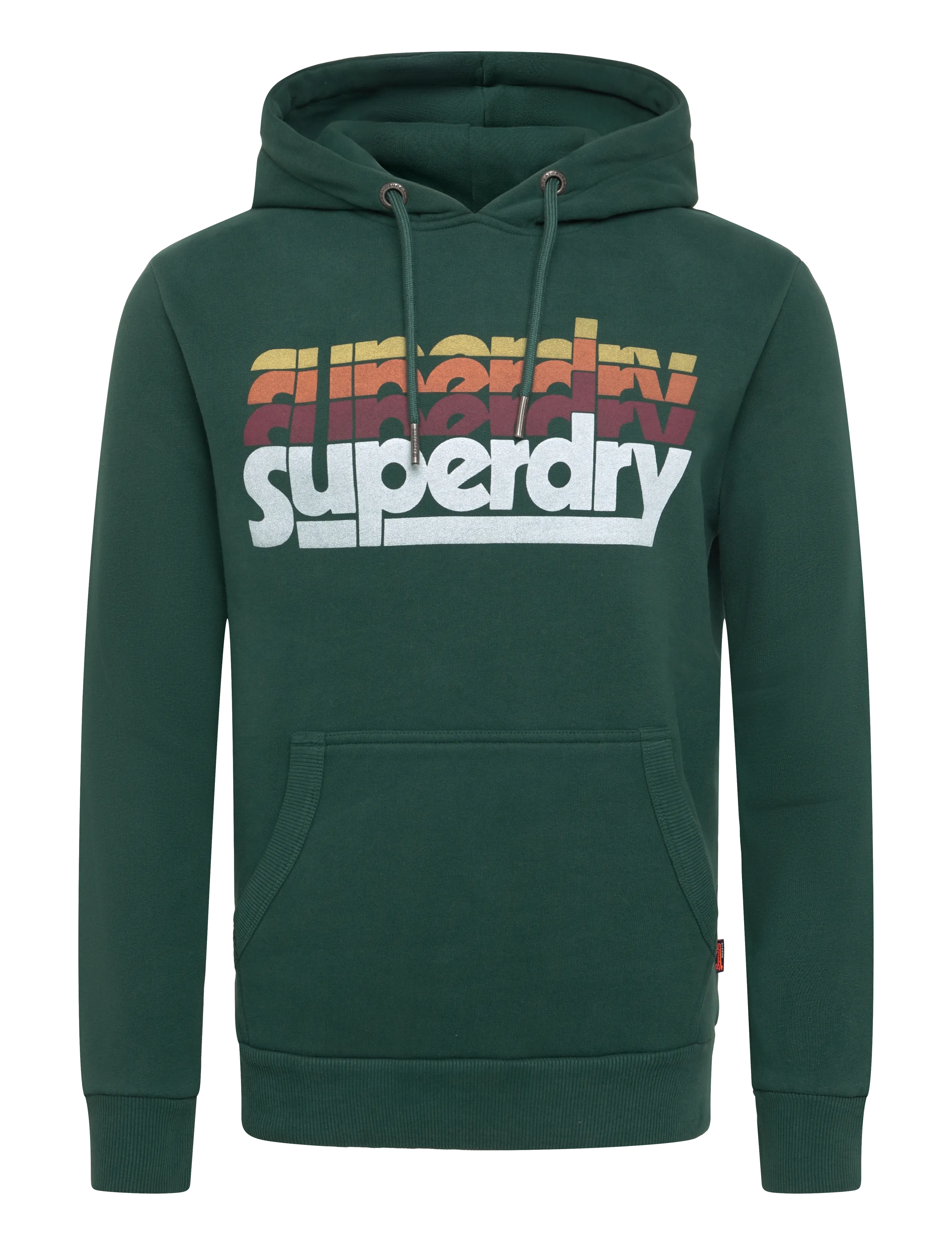 Superdry - STACKED HOOD - kapuzenpullover - enamel green - 1