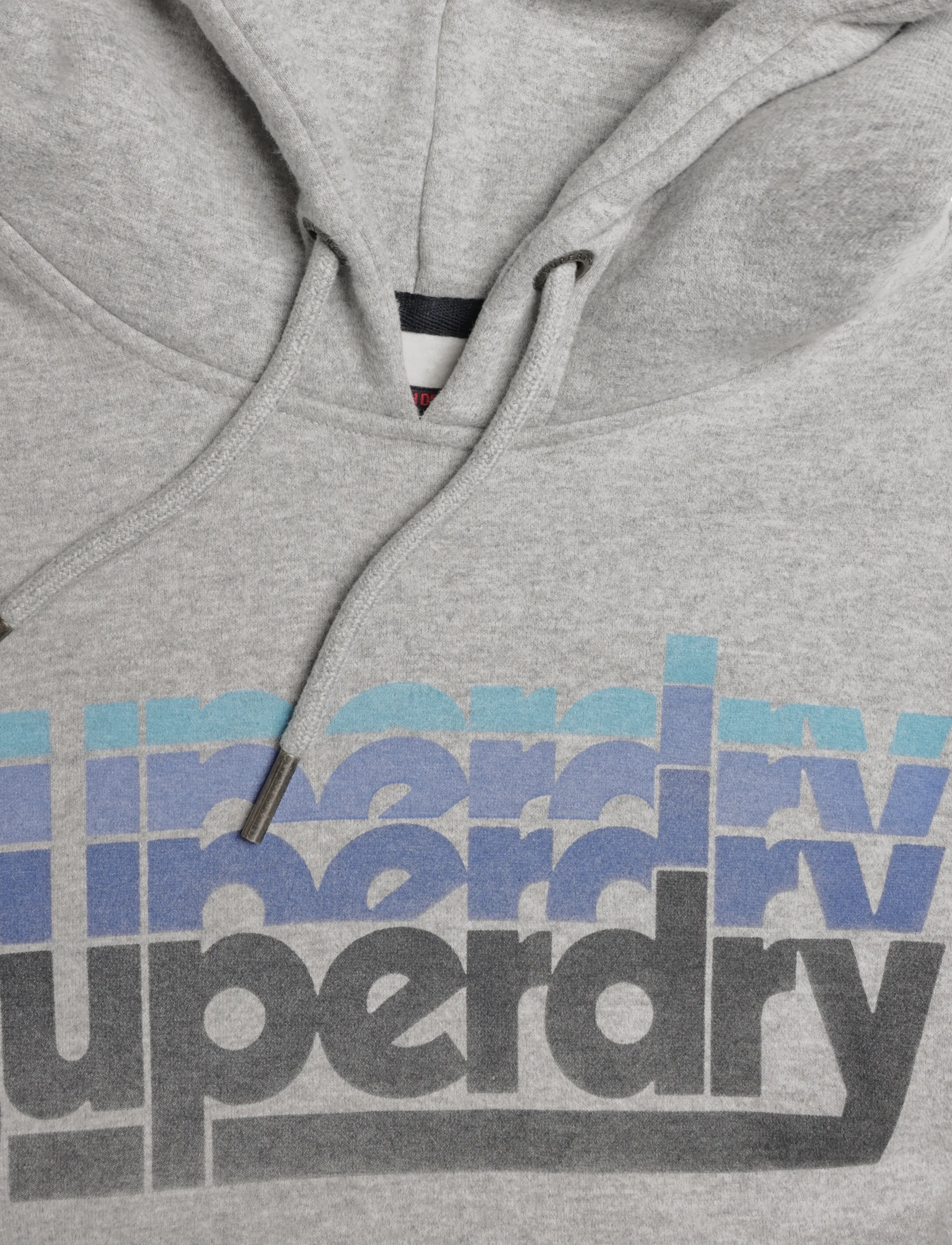 Superdry - STACKED HOOD - sweatshirts - grey marl - 5