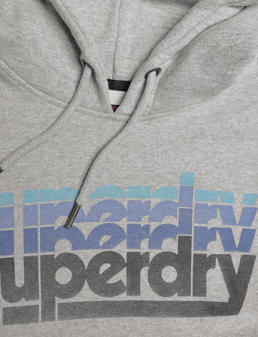 Superdry - STACKED HOOD - kapuzenpullover - grey marl - 5