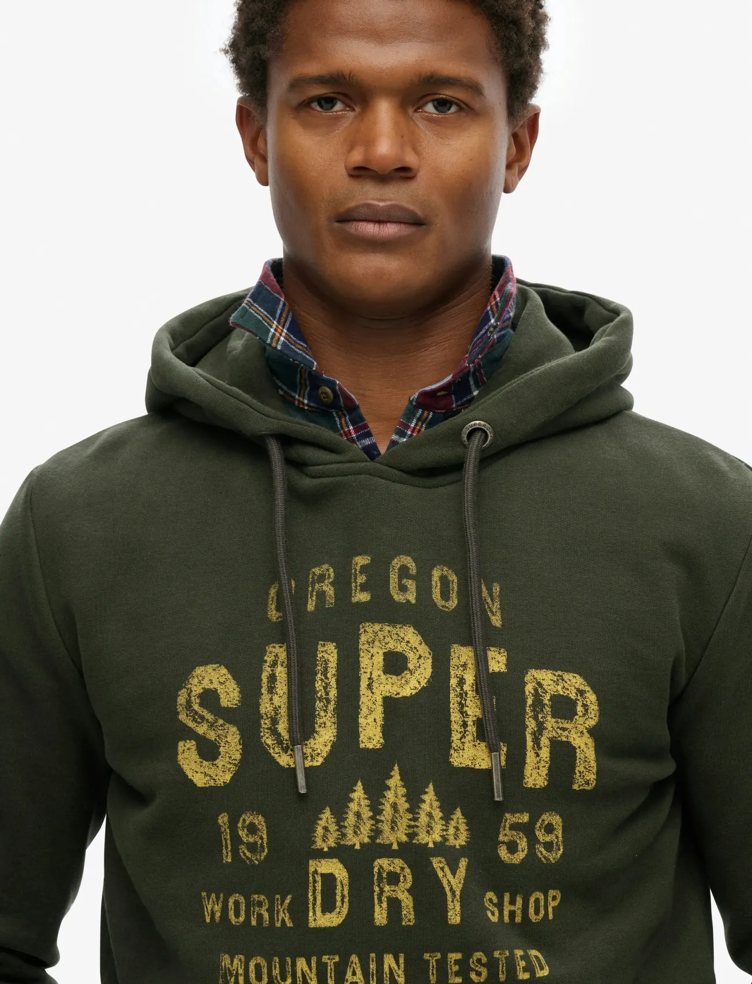 Superdry - WORK SHOP HOOD - hoodies - surplus goods olive green - 2