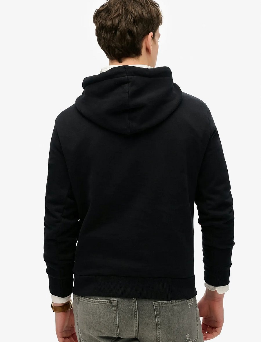 Superdry - WORK SHOP HOOD - hoodies - black - 2