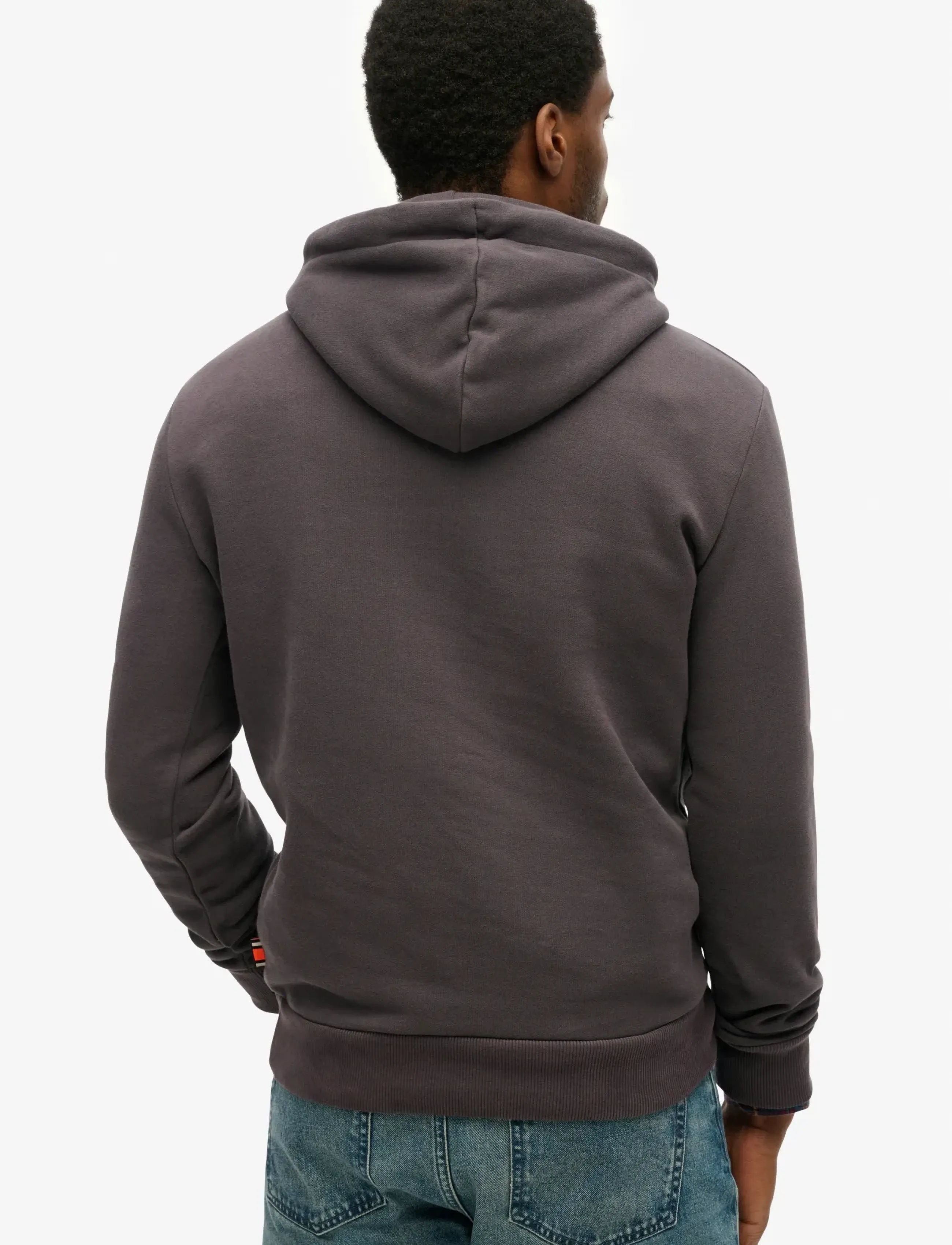 Superdry - WORK SHOP HOOD - hoodies - dark charcoal - 3
