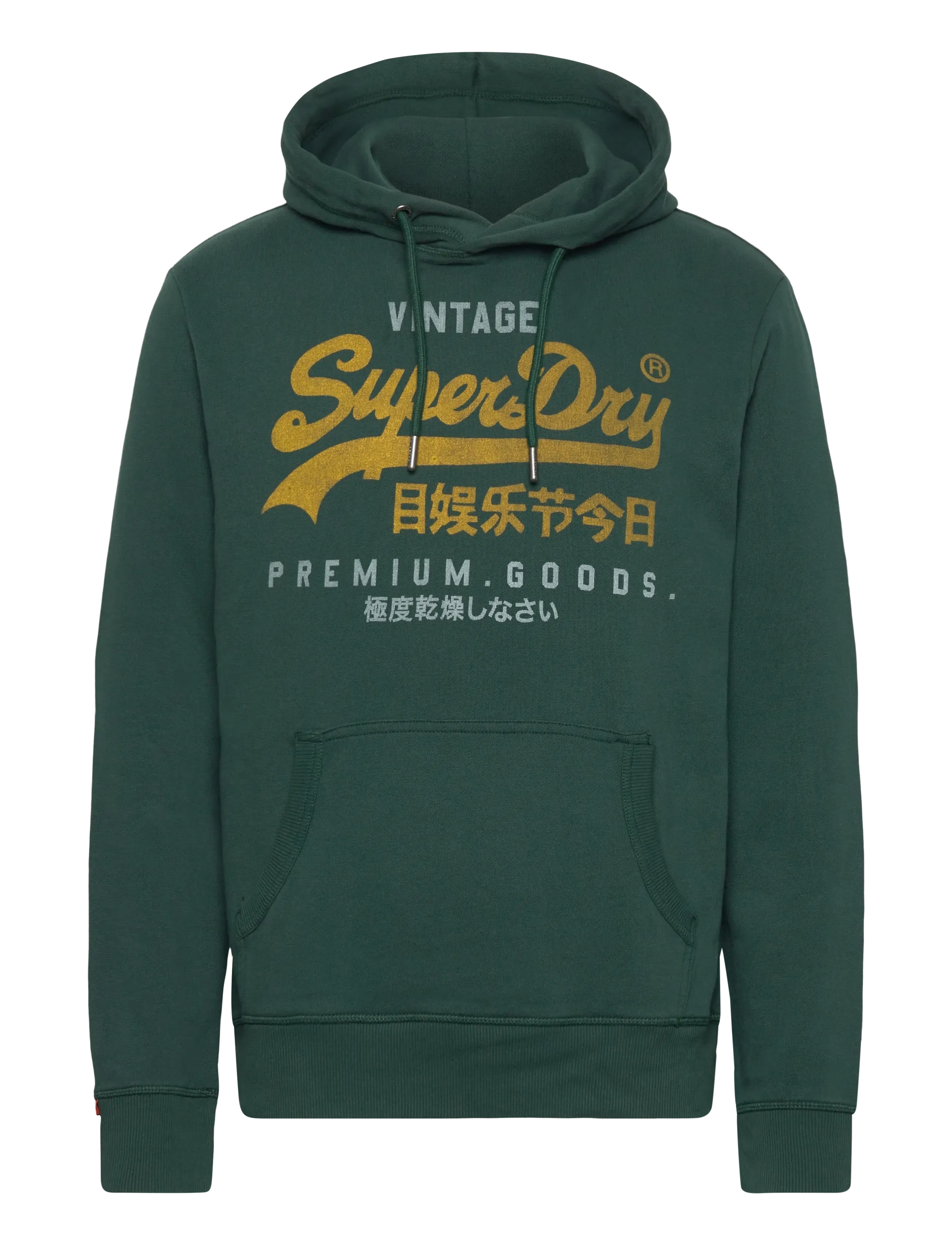 Superdry VL DUO CLASSIC HOOD - Kleidung - ENAMEL GREEN / green