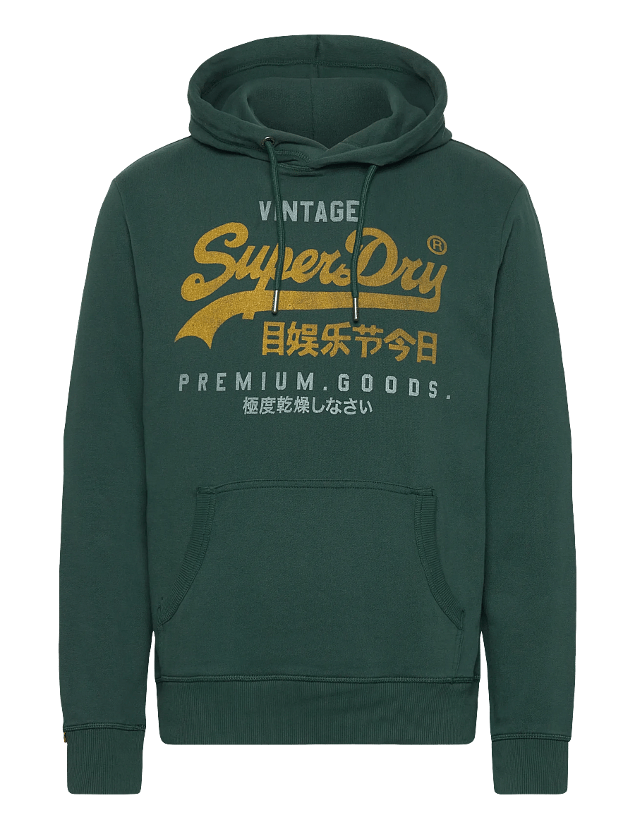 Superdry - VL DUO CLASSIC HOOD - enamel green - 1
