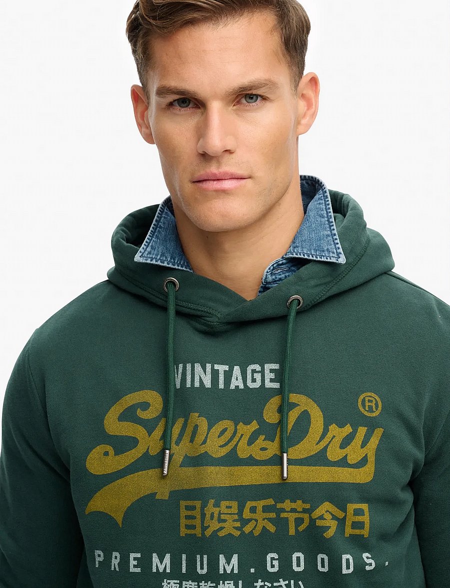 Superdry - VL DUO CLASSIC HOOD - enamel green - 3