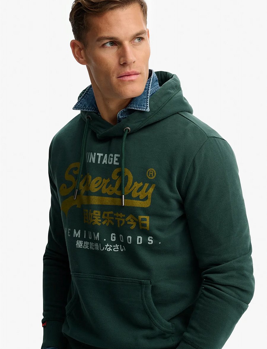 Superdry - VL DUO CLASSIC HOOD - enamel green - 4