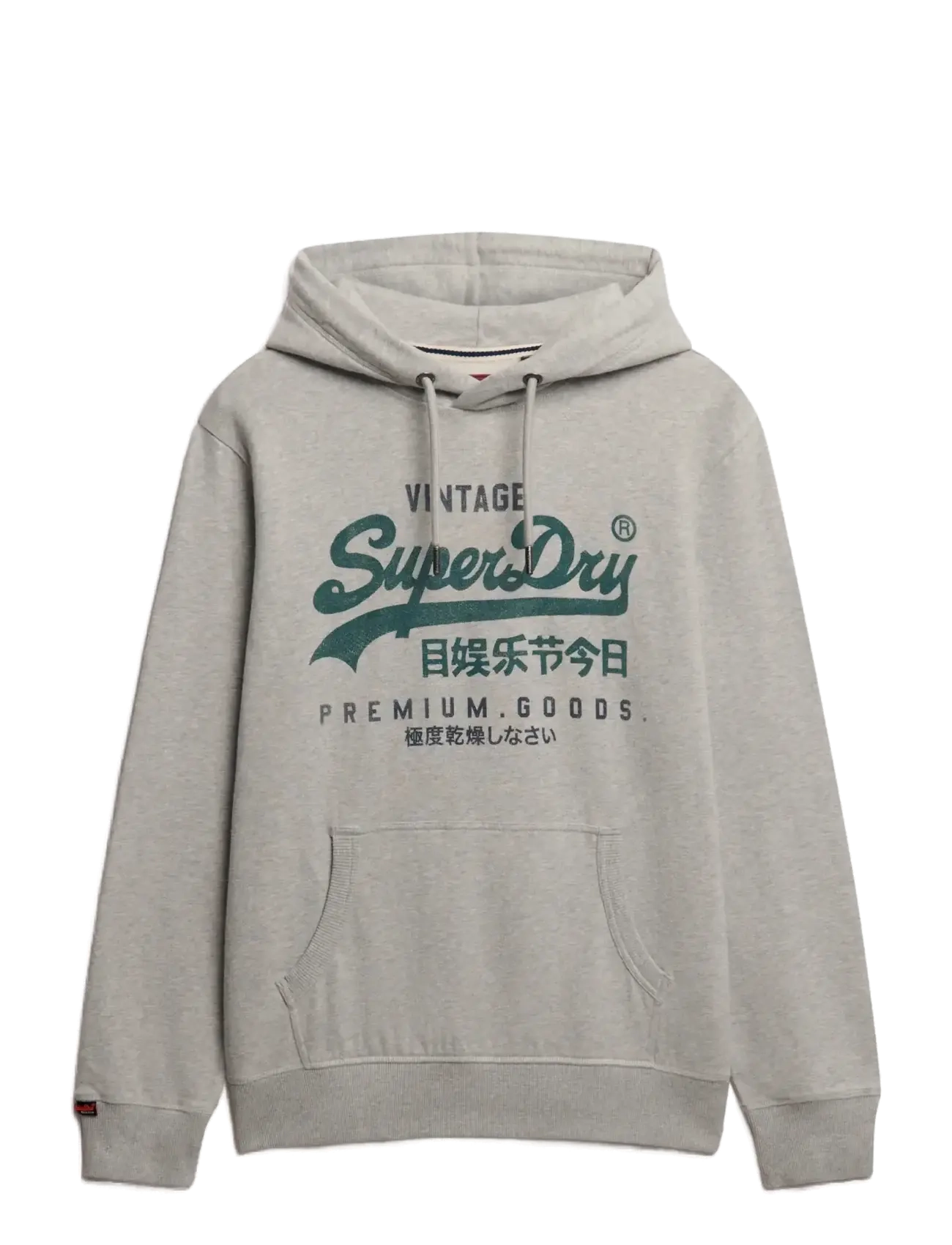Superdry VL DUO CLASSIC HOOD - Kleidung - ICE GREY MARL / grey
