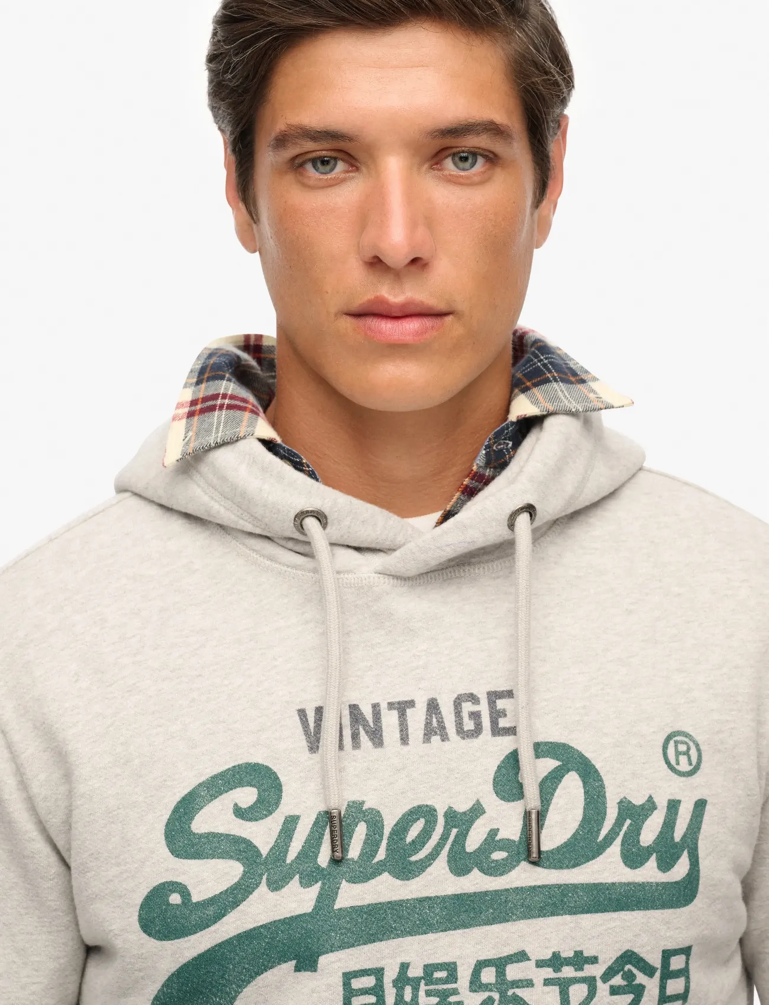 Superdry - VL DUO CLASSIC HOOD - ice grey marl - 4
