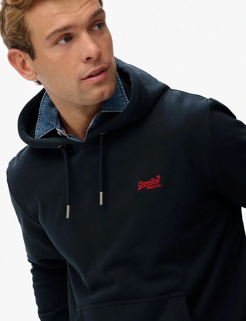 Superdry - ESSENTIAL LOGO HOODIE HB - kapuzenpullover - eclipse navy - 3
