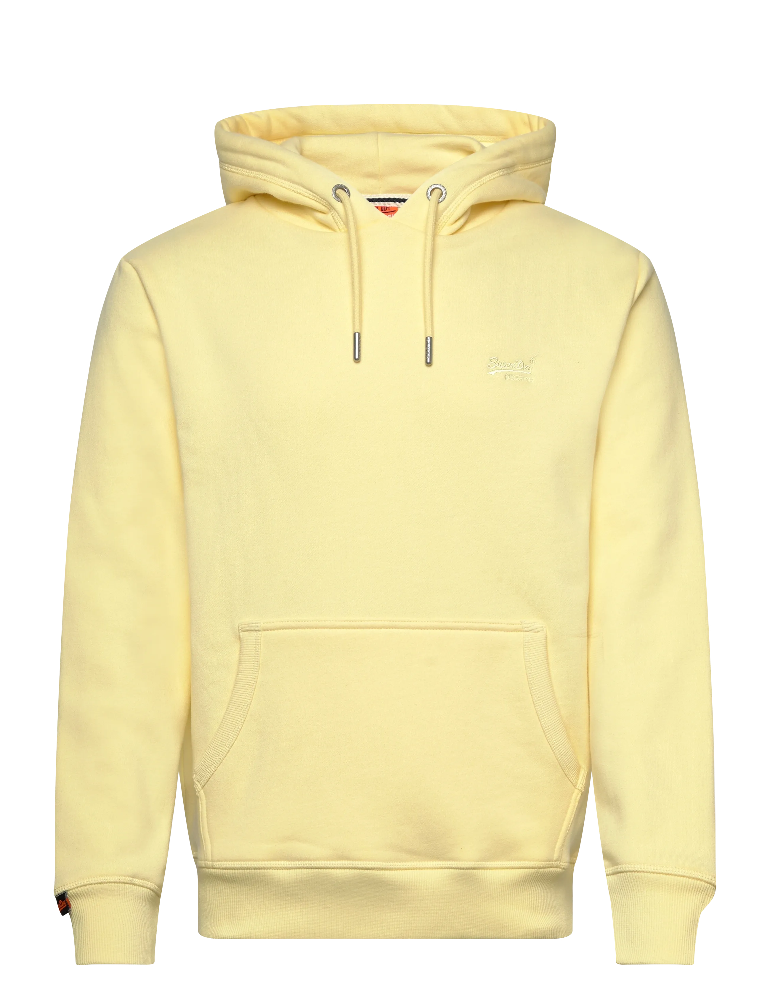 Superdry - ESSENTIAL LOGO HOODIE HB - kapuzenpullover - pastel yellow - 1