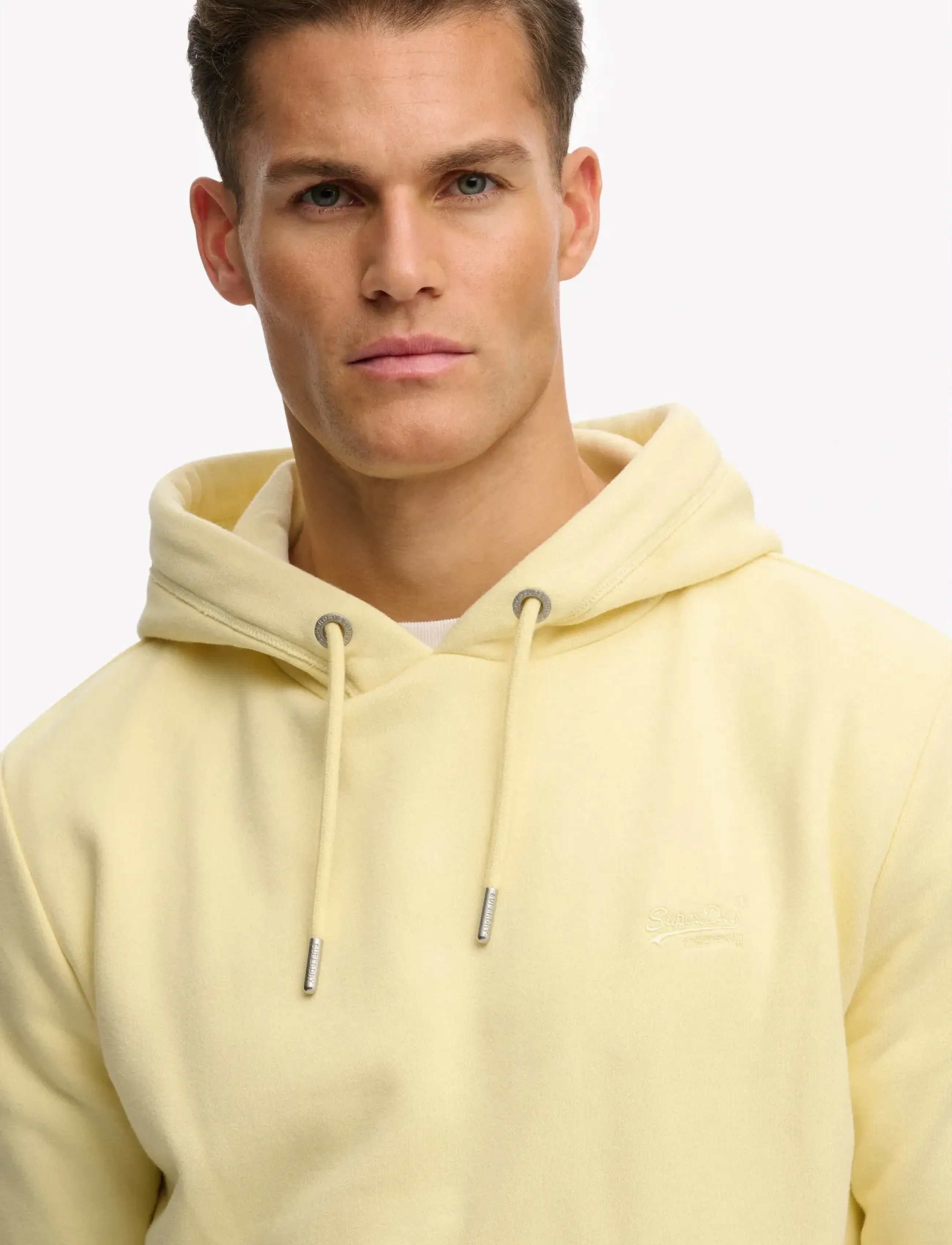 Superdry - ESSENTIAL LOGO HOODIE HB - kapuzenpullover - pastel yellow - 3