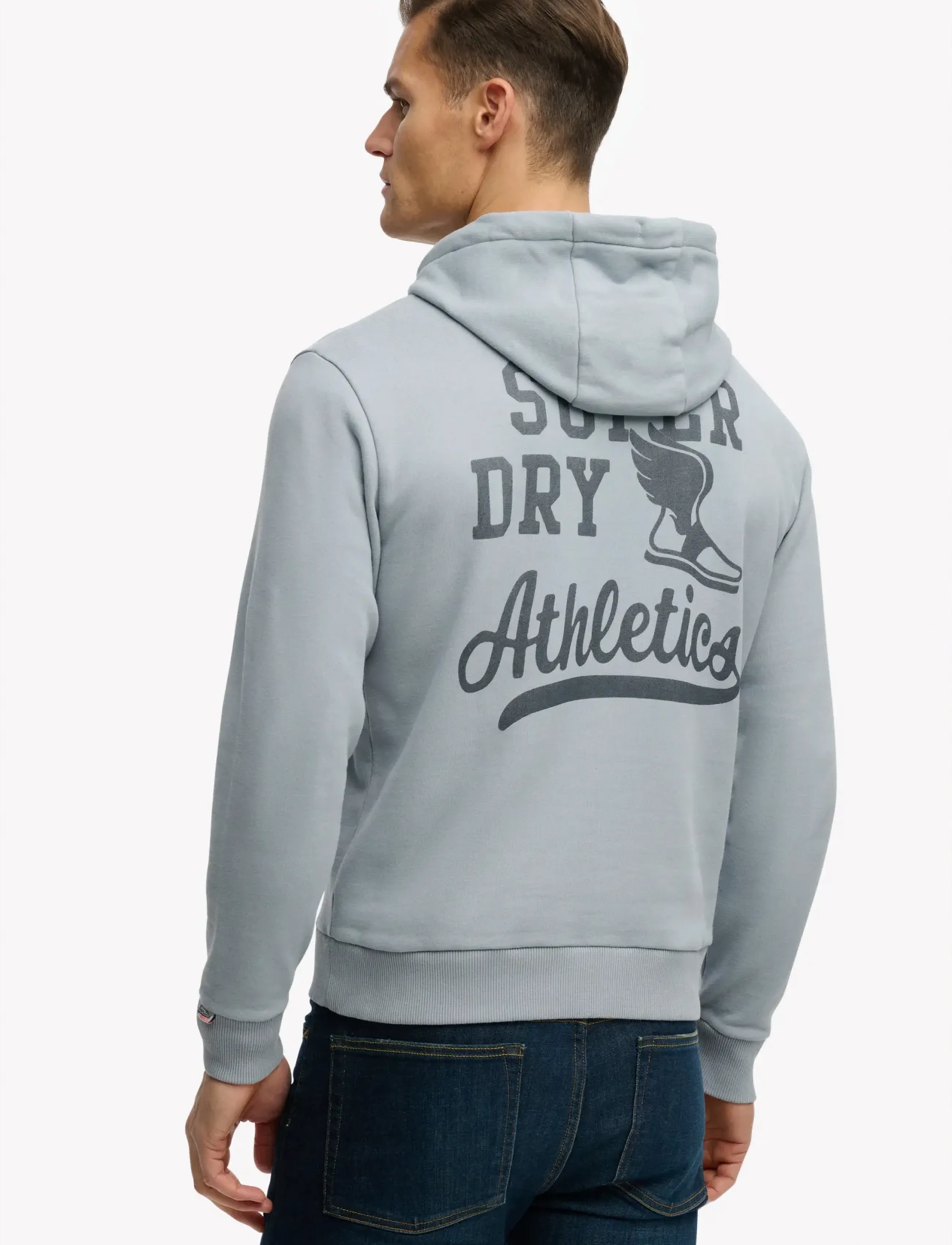 Superdry Ath Ess Hoodie herr – bild 7