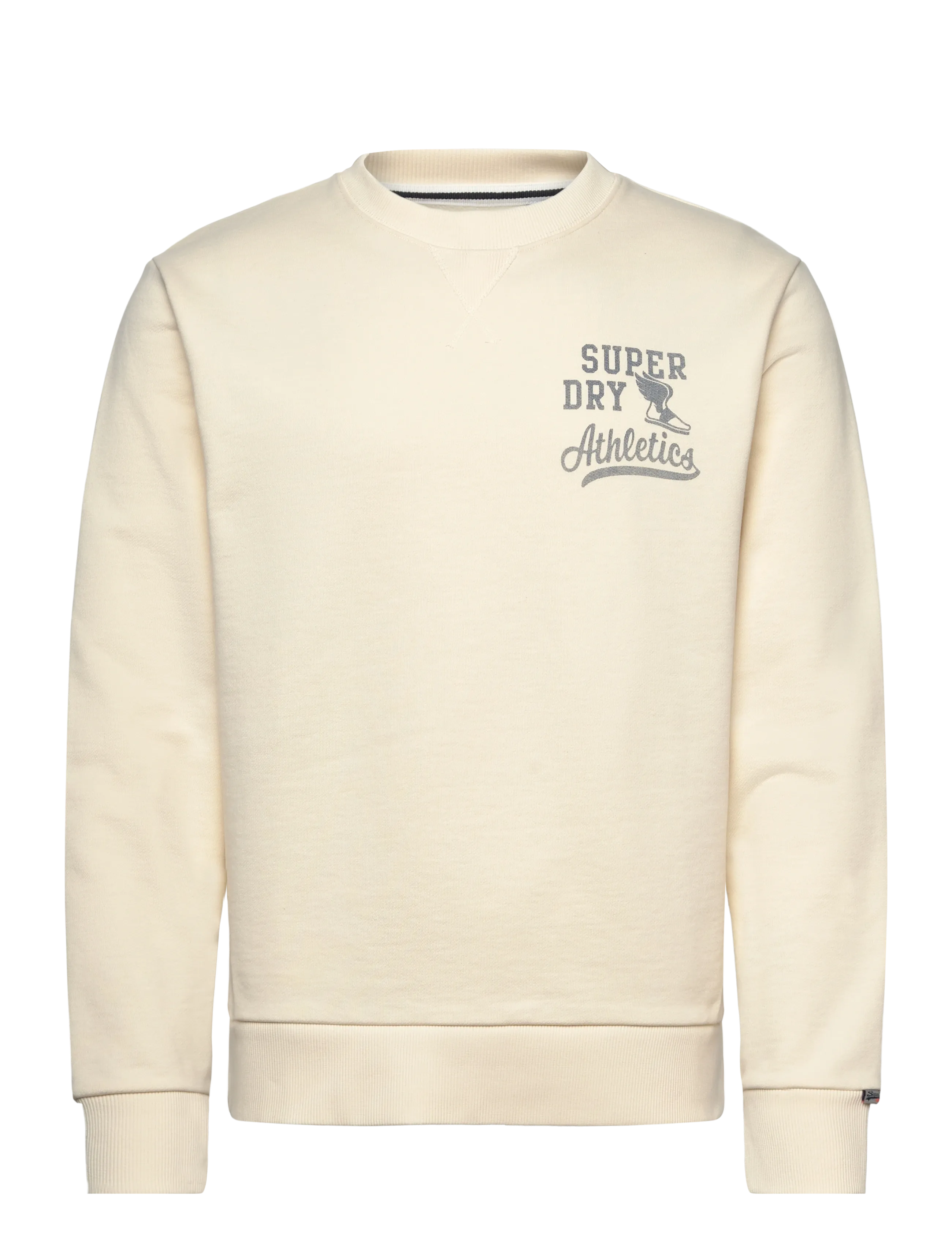 SUPERDRY Ath Ess Crew Cream - M - Herren