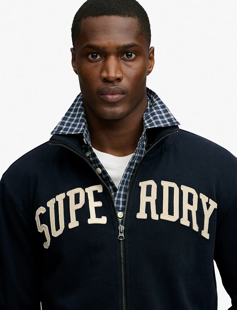 Superdry - VINTAGE ATHLETIC TRACK - collections - eclipse navy - 4