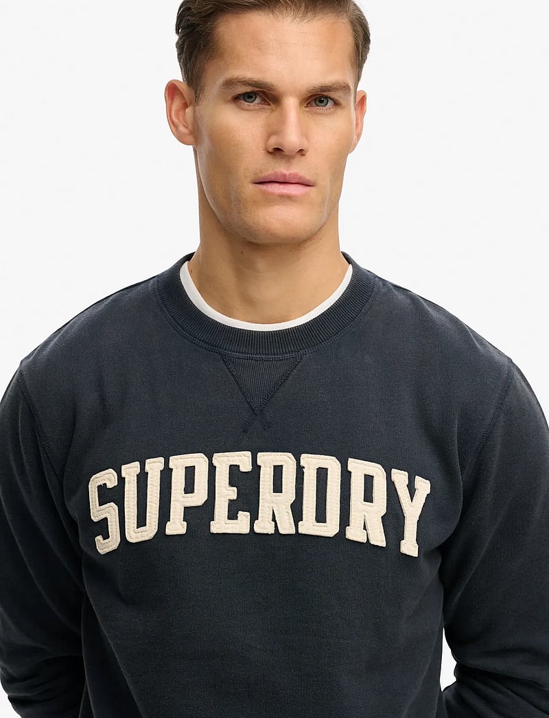 Superdry - VINTAGE ATHLETIC CREW - kollektionen - eclipse navy - 2