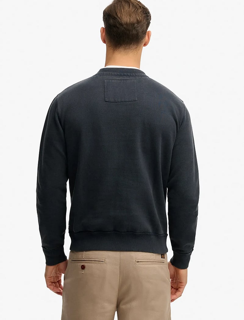 Superdry - VINTAGE ATHLETIC CREW - kollektionen - eclipse navy - 5
